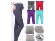 Women Pregnant Maternity Pants Elastic Thin Leggings Trousers Belly Belt Adjustable M L XL Multi Color