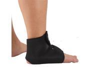 Black Outdoor Sports Adjustable Support Ankle Wrap Elastic Brace Protect Foot Exercise Gym