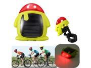 Bright Solar LED Rear Flashing Tail Light for Bicycle Bike Cycling Lamp Safety
