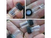 NEW ! 10PCS 3 ml mini Glass Vials Bottles Sample Bottle GB 1 Clear Screw Cap Stash Jar Potion Sealing Propertytion