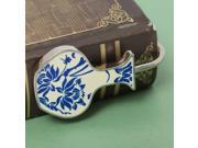 Creative Chinoiserie Porcelain Ceramic Steal Memo Stationery Clip Bookmarks Gift