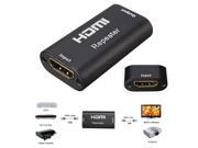 Mini 130FT Full HD 1080P 1.65Gbps HDMI Repeater Extender Amplifier Booster 3D