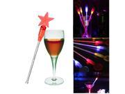 Cocktail Drink Color LED Light Stirrers Glowing Sticks Rods For Bar KTV Club