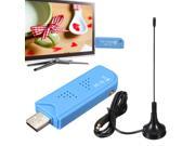 USB 2.0 Digital DVB T SDR DAB FM HDTV TV Tuner Receiver Stick for Win XP 7 Vista