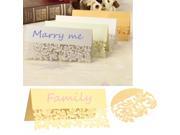 12Pcs Leaf Wedding Place Name Cards Wedding Personalised Tableware Seating Decoration 4 Colors For Meeting Dinner Party