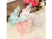 12pcs Little Butterfly Napkin Rings Wedding Decoration Party Holder Bridal Shower 4 Color For Wedding Birthday Party