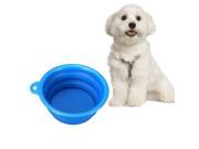 Portable Pet Folding Bowl Dog Cat Feeding Water Travel Bowl Holder Collapsible