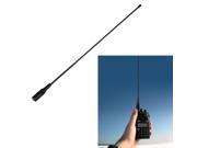 NA 771 Whip SMA Female Dual Handheld Antenna Black 144 430Mhz for Baofeng UV 5R 40CM