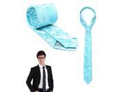 Gemay Classic Casual Flower Pattern Men s Neck Tie Polyester Silk Business Gift