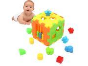 Colorful Baby Shape Sorting Block Puzzle Magic Cube Educational Tool Toys Gift