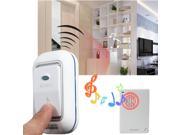 Zozin 315MHZ Waterproof Wireless 16 Songs Digital Door Bell Music Chime Alarm Home Security