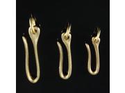 Practical Metal Brass KeyChain Ring Hook Belt Wallet Chain Golden Color Waterproof Durable Light Small Size