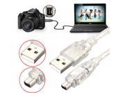 1.2M 4FT USB 2.0 Male to 4 Pin IEEE 1394 Cable FireWire Lead Adapter Converter