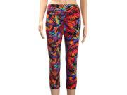 New Sport Running Womens Polyester High Waist YOGA pants Printed Stretch Cropped Legging