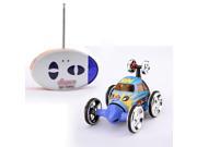 Mini 360 Stunt Speed Micro RC Car Radio Remote Control Racing Twister Toys Christmas Gift Blue 35MHz