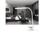 ThorFire LED Clip On Table Lamp Eye Protected Desk Lamps Modes Dimmable Book Light White For Home Indoor