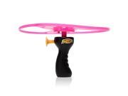 Plastic LED Flash Light Dragonfly Spining UFO Flying Saucer Funny Children Toy