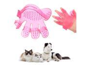 Dog Pet Cat Puppy Pet Plastic Bath Shower Hair Brush Comb Massage Palm Hand