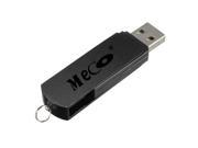 MECO USB 3.0 8GB Flash Stick Memory Thumb Pen Drive Portable Swivel Storage