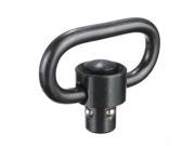 A Pair Universal QD Sling Swivel Quick Disconnect Single Point Sling Adapter 2PC Lightweight Stainless Steel Black 42x35x20mm