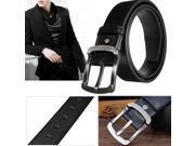 43.31 inch HOT Men s WaistBand Leather Classic Casual Pin Belt Waist Strap Belts
