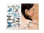 Sexy Beauty Removable Waterproof Butterfly Body Art Temporary Tattoo Sticker DIY