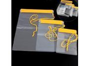 3 x Clear Waterproof Dry Bags For Camera Mobile Phone Pouch Backpack Kayak Rafting Outdoor 3 Sizes