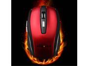 BESTRUNNER 2.4G USB Wireless Optical Mouse Mice Adaptable DPI For PC Laptop Red