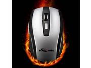 BESTRUNNER 2.4G USB Wireless Optical Mouse Mice Adaptable DPI For PC Laptop Silver