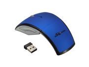BESTRUNNER 2.4G USB Receiver Wireless Foldable Arc Optical Mouse For PC Laptop