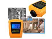 2 60FT Ultrasonic Digital Laser Distance Meter Rangefinder Measure Diastimeter