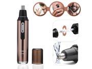 KEMEI Safe Stainless Rechargeable Nose Ear Hair Face Removal Trimmer Shaver 110 220V