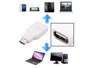 Mini USB 3.1 Type C Male to USB 2.0 Type A Female ABS Adapter for MacBook 12 Inch OnePlus 2 Chromebook Pixel 2015 Oneplus 2 Nokia N1