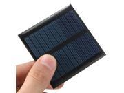 5.5V 0.6W 90mA Mini Portable Solar Panel Module Fit Cell Phone Toy DIY 65x65mm