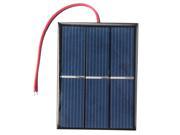 0.65W 1.5V 0 300mA Mini Solar Panel Module Polycrystalline Silicon For Charger Toy Battery DIY with Wire