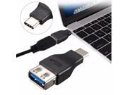 USB C 3.1 Type C Male to USB3.0 A Female Data Connector Adapter For 12 Inch MacBook