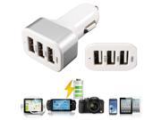 3 Ports USB Car Charger Fast Quick Charge QC2.0 Adaptive Fast Charging For Samsung S6 Edge S5 HTC One M9 M8 LG G4 Sony Xperia Z4