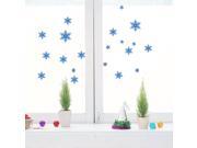 Blue Snow Frozen Christmas Xmas Home Window Decor Wall Sticker Decals Mural Art Gift