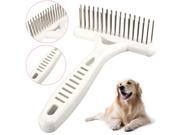 Profession Pet Dog Puppy Cat Flea Fur Hair Slicker Self Cleaning Shedding Brush Comb Tool