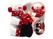 Cute Snowman Wine Beer Bottle Cover Holder Decor Xmas Christmas Party Ornament Table Decoration Gift
