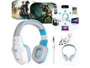 KOTION EACH B3505 3.5mm Ajustable Wireless Bluetooth Stereo V4.1 Gaming Headset Headband Build in NFC Mic for Phones