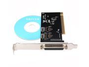 PCI I O Parallel Extended Bus Port DB25 25 Pin IEEE 1284 Printer Card Adapter