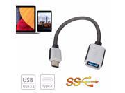 OTG USB 3.1 Type C Male to USB 3.0 Type A Female Adapter Cable For Macbook 12 Inch