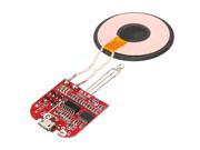 Qi Wireless Charger PCBA Circuit Board Coil Wireless Charging Micro USB Port DIY