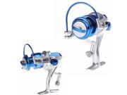 8BB Ball Bearings Hand Fishing Fish Spinning Reel Left Right Interchangeable Collapsible Handle Blue ST2000 5.1 1