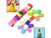 32pcs DIY Craft Malleable Fimo Polymer Modelling Soft Clay Block Plasticine TOY For Kids Color Random