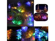 3M 9.8FT 30 LED Battery Powered Butterfly Fairy Strip Lights Lamp Christmas Xmas Decor Party Holiday Home Decoration