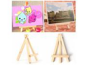 10PCS Wood Artist Easel Wedding Cafe Party Name Card Stand Display Holder 2.75 x 4.72