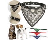 Fashion Canvas Small Pet Dog Puppy Cat Neck Bandana Scarf Collar Neckerchief