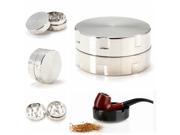 2 Part 30x16mm Alloy Cigarette Tobacco Herb Weed Grinder Crusher Pollen Muller Portable Mini